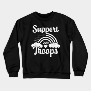 Support the troops red friday Crewneck Sweatshirt